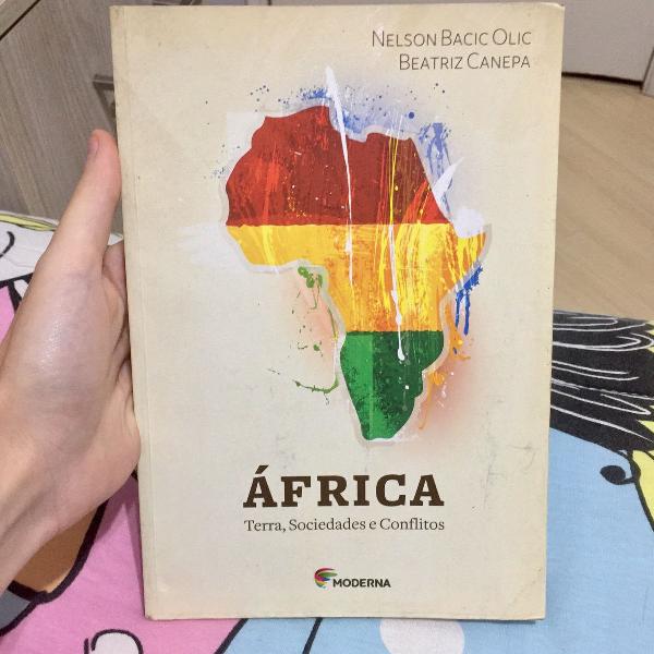 livro áfrica - terra, sociedade e conflitos nelson bacic