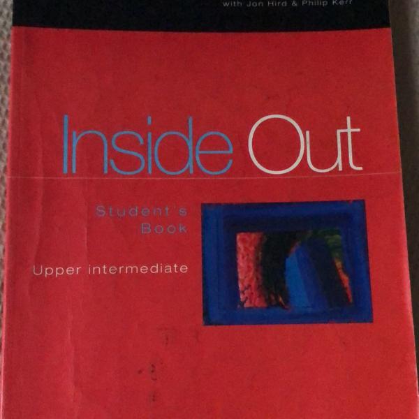 livro - inside out - upper intermediate