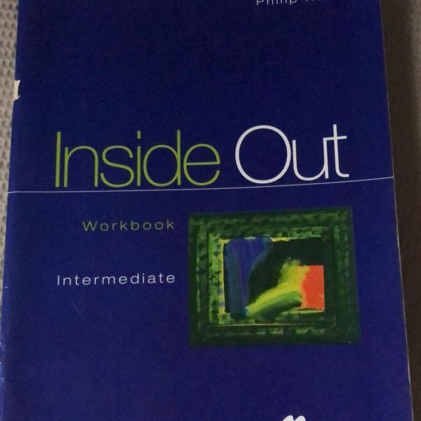 livro - inside out workbook - intermediate