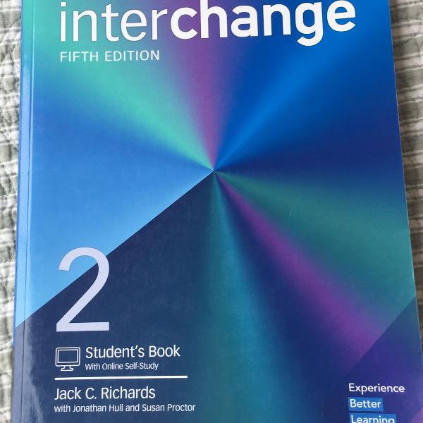 livro interchange 2 student book e workbook