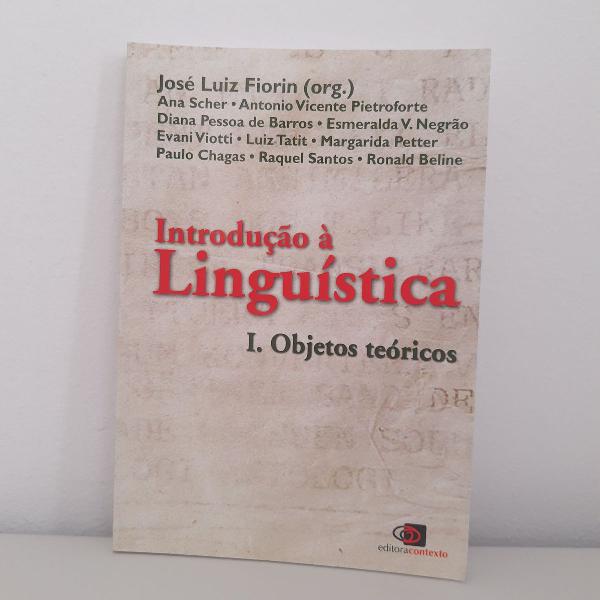 livro introdução a linguística