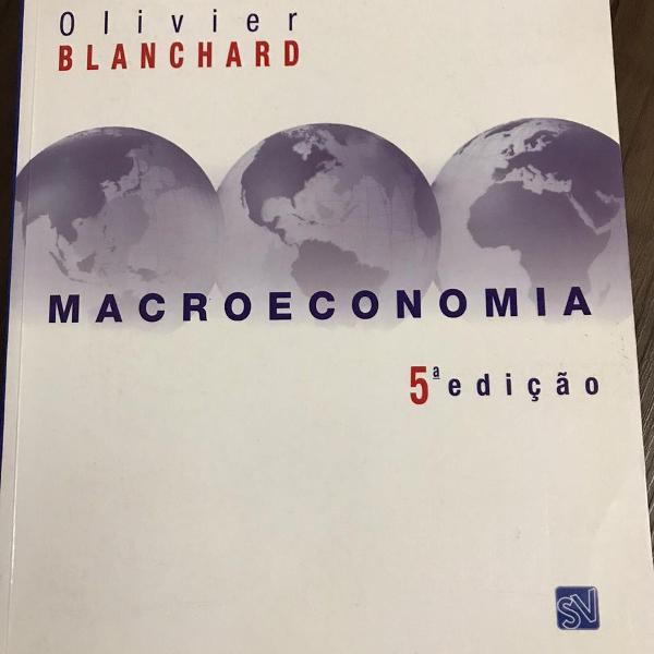 livro macroeconomia olivier blanchard