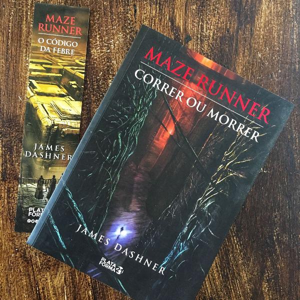 livro maze runner: correr ou morrer