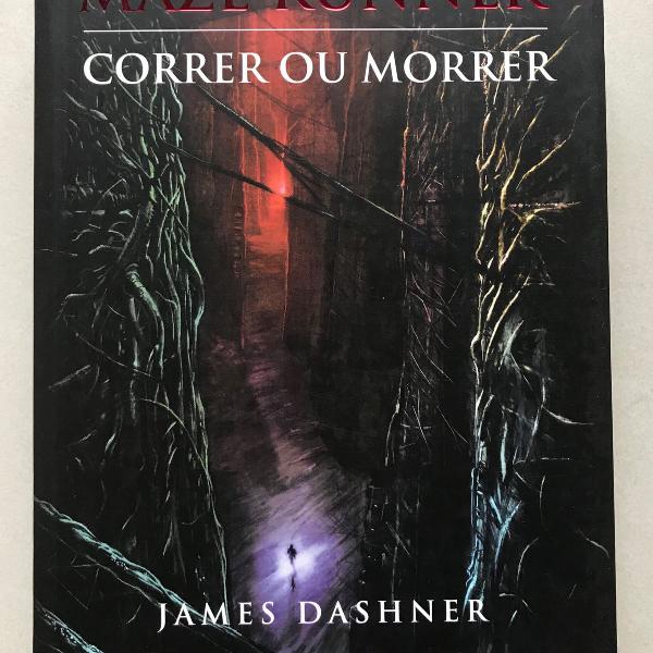 livro maze runner - correr ou morrer (primeiro volume)