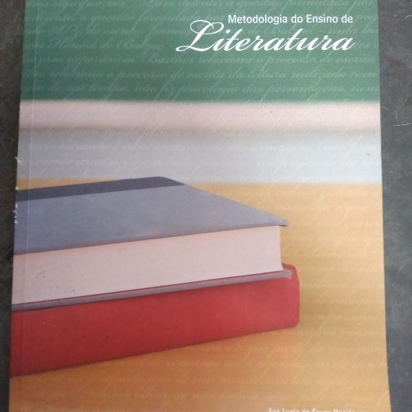 livro metodologia de ensino em literatura