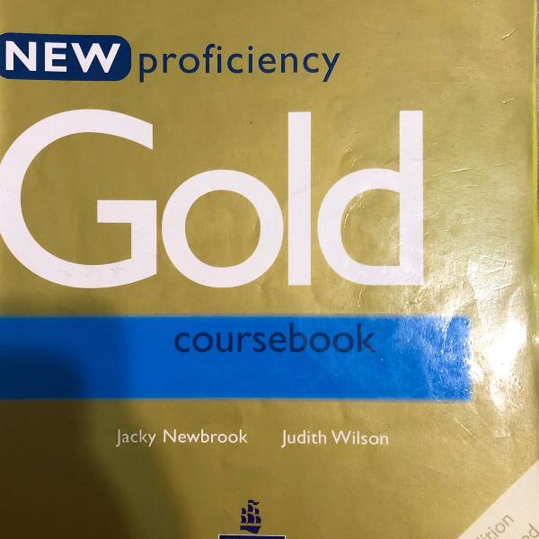 livro - new proficiency gold coursebook