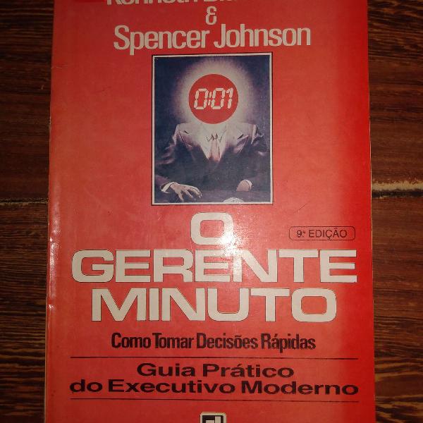 livro o gerente minuto Kenneth blanchard Spencer johnson