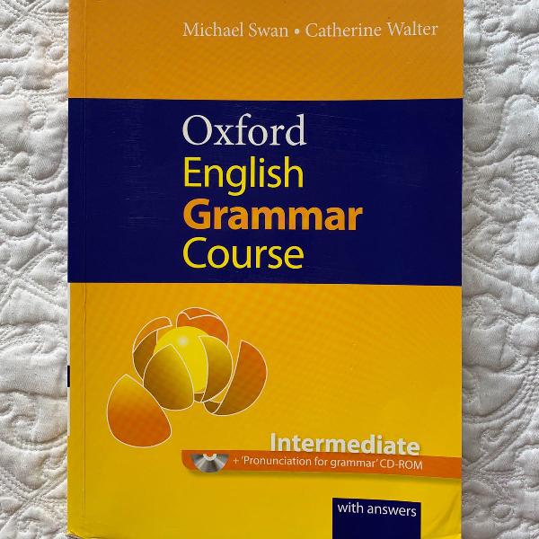 livro oxford english grammar course intermediate com cd