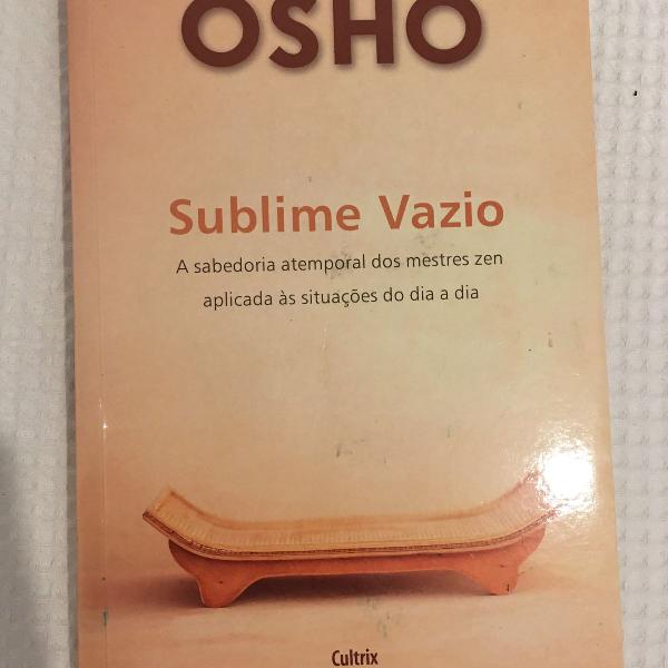 livro sublime vazio