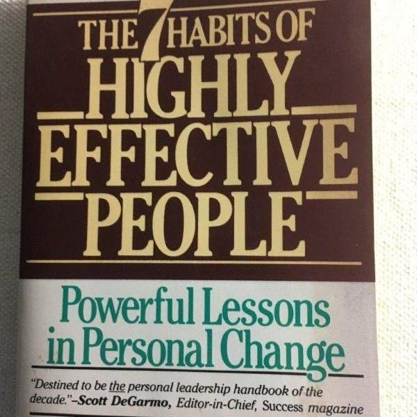 livro the 7 habits of highly effective people