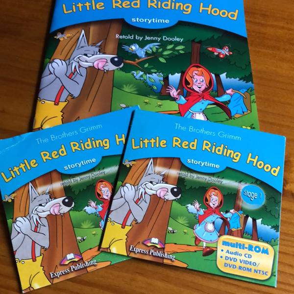 livro the little red riding hood - express publishing