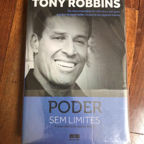 livro tony robbins - poder sem limites