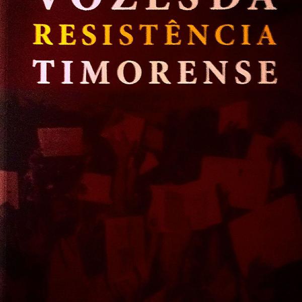 livro vozes da resistência timorense