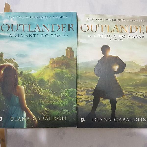 livros outlander volumes 1 e 2