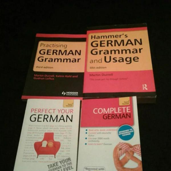 livros para estudo - alemão