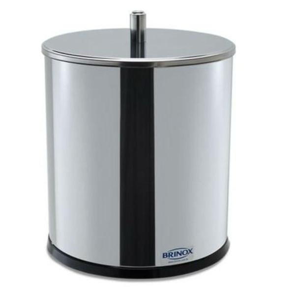 lixeira original brinox de inox 5,4 litros