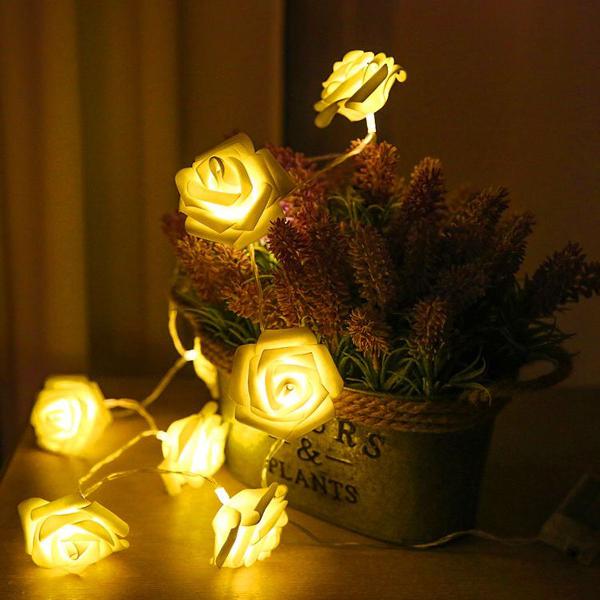luzes para decorar mesa de festa