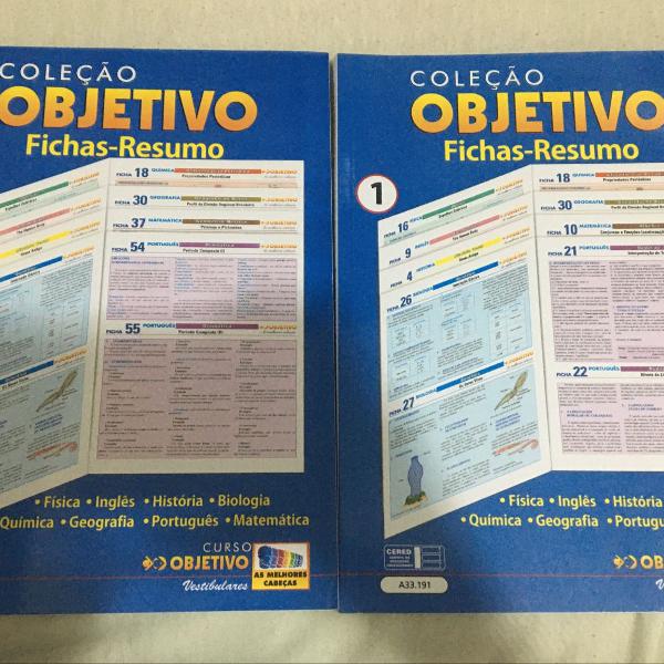 material cursinho objetivo