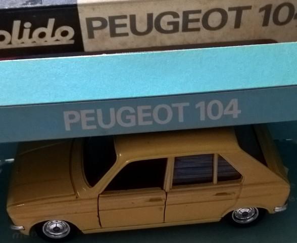 miniatura do carro peugeot 105 novo na caixa original solido