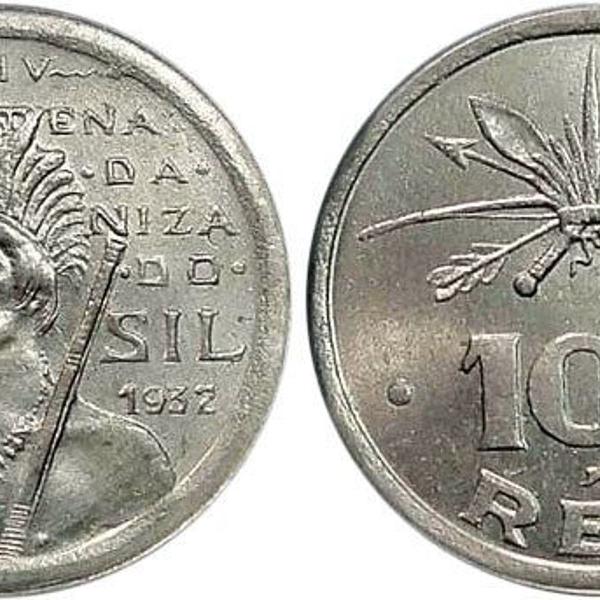 moeda 100 réis 1932