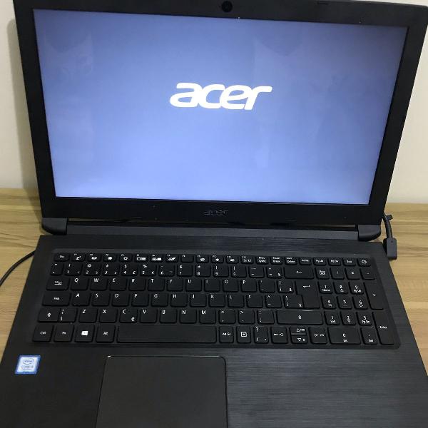 notebook acer a315. ci3. 4gb 1tb 15.6p. w10