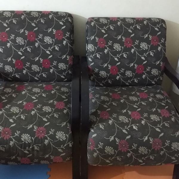 poltronas com estampas