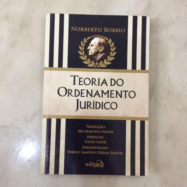 teoria do ordenamento jurídico - norberto bobbio