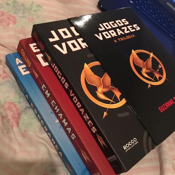 trilogia jogos vorazes (3 livros)
