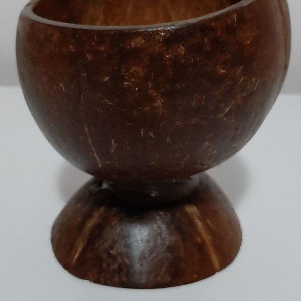 vaso de casca de Coco seco
