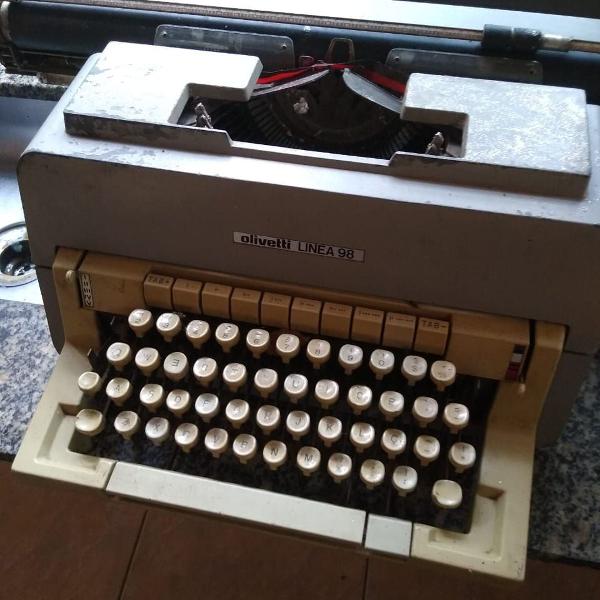 vintage: máquina de escrever olivetti alinea 98