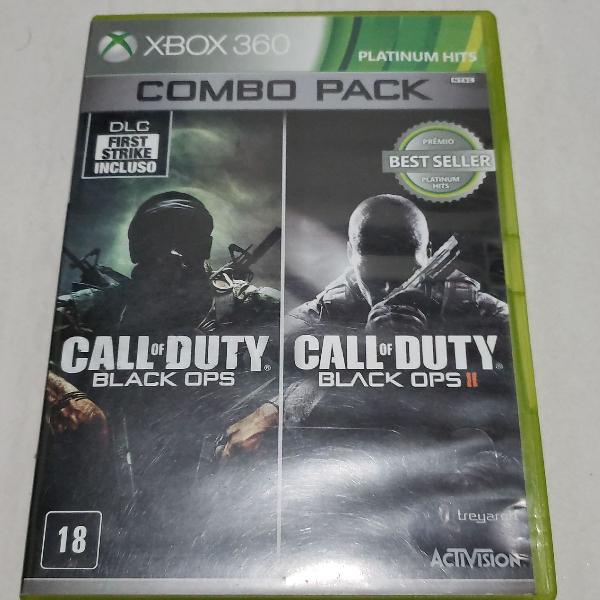 Call of Duty Black Ops 2 + Call of Duty MW3 (Xbox 360)