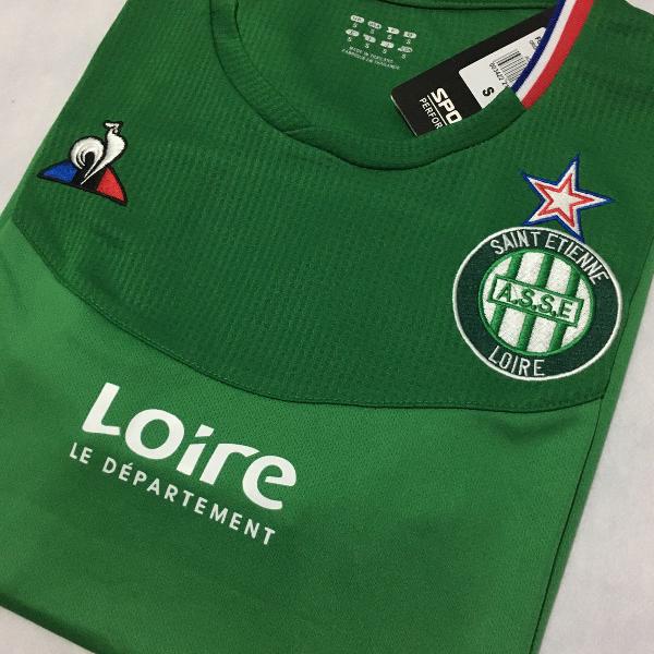 Camisa Saint-Étienne 2019/20 Home (Tam P) PRONTA ENTREGA