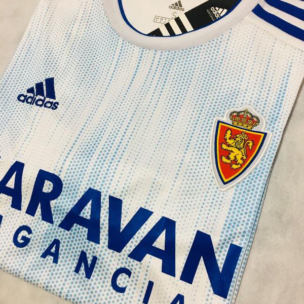 Camisa Zaragoza 2019/20 Home (Tam P) PRONTA ENTREGA