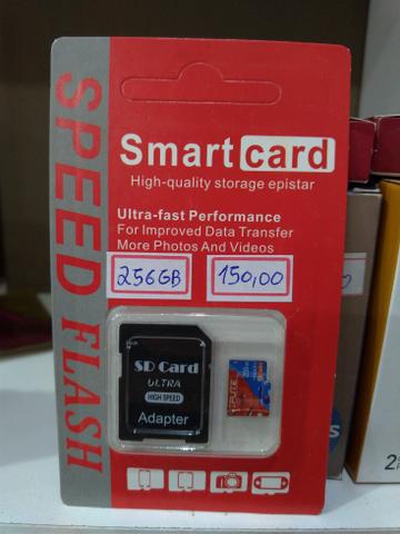 Cartões de Memória Micro SD, 32GB, 64GB, 128GB, 256GB