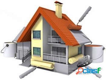 Casa em construção no Residencial Esperança