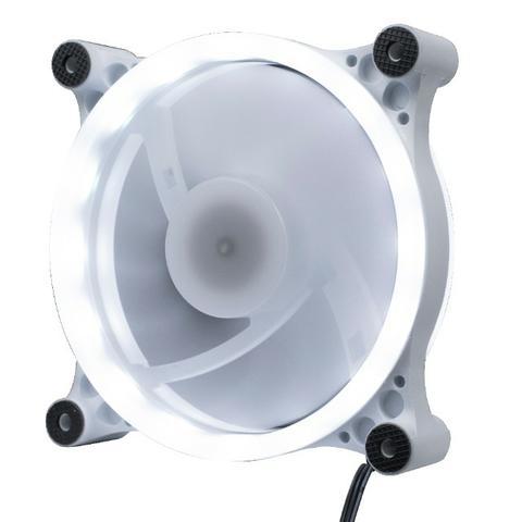 Cooler Gabinete 32 LEDs Branco 120 mm OEX F50