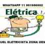 Eletricista em Pinheiros,Santana,Santo Amaro, São Paulo