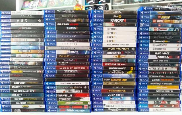 Games PS4, atualizada a maior variedade de Seminovos