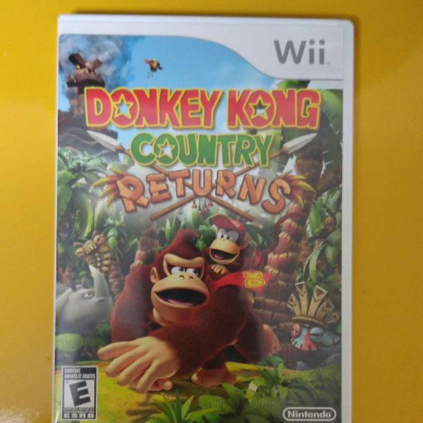 Jogo Wii Donkey Kong Country Returns