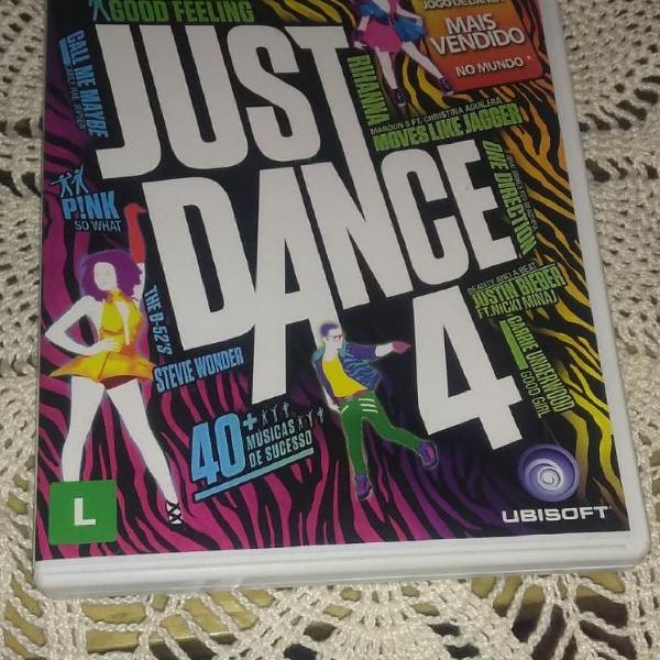 Jogo Wii Just Dance 4