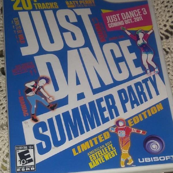 Jogo Wii Just Dance Summer Party