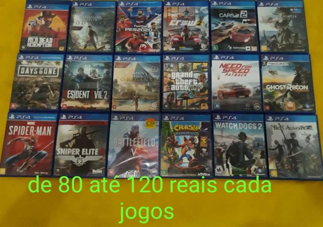 Jogos de ps4 e ps3 Léia a discrição