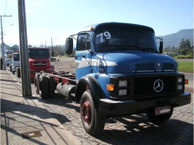 Mercedes Benz 1313 1979 Truque Chassi