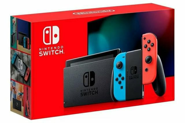 Nintendo Switch 32GB Neon e Cinza Novos Lacrados 2019