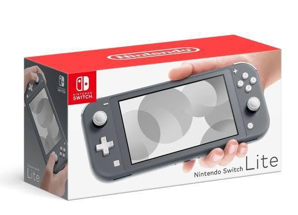 Nintendo Switch Lite Cinza LACRADO! Versão nova. Somos loja