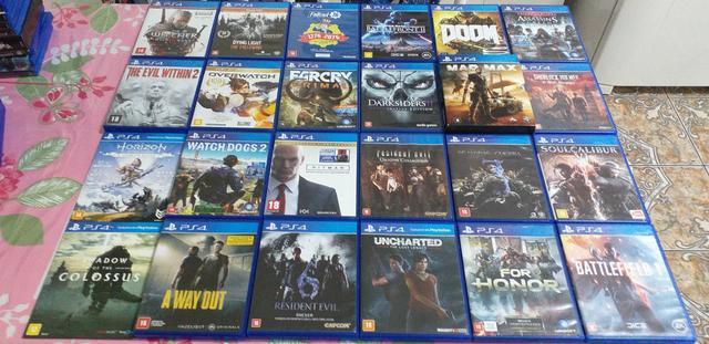 Os melhores ps4 70.00$ cada AC.CARTAO leia a descrição