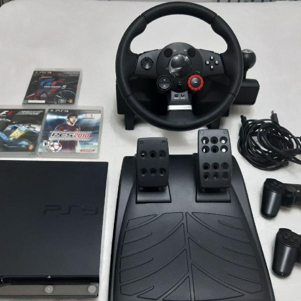 PS3 + Driving Force GT