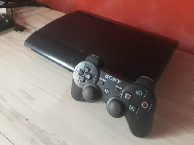 Ps3 destravado + 20 jogos! aceito cartão