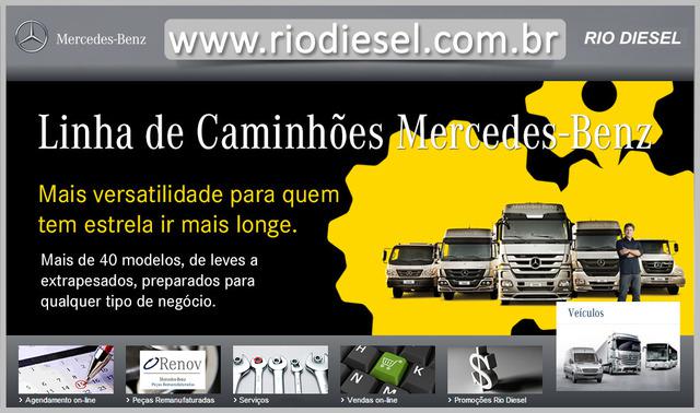 Rio Diesel - Caminhões Mercedes-Benz, Ônibus, Sprinter,