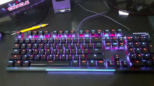 Teclado Gamer Hyper X + Mouse G403 Logitech